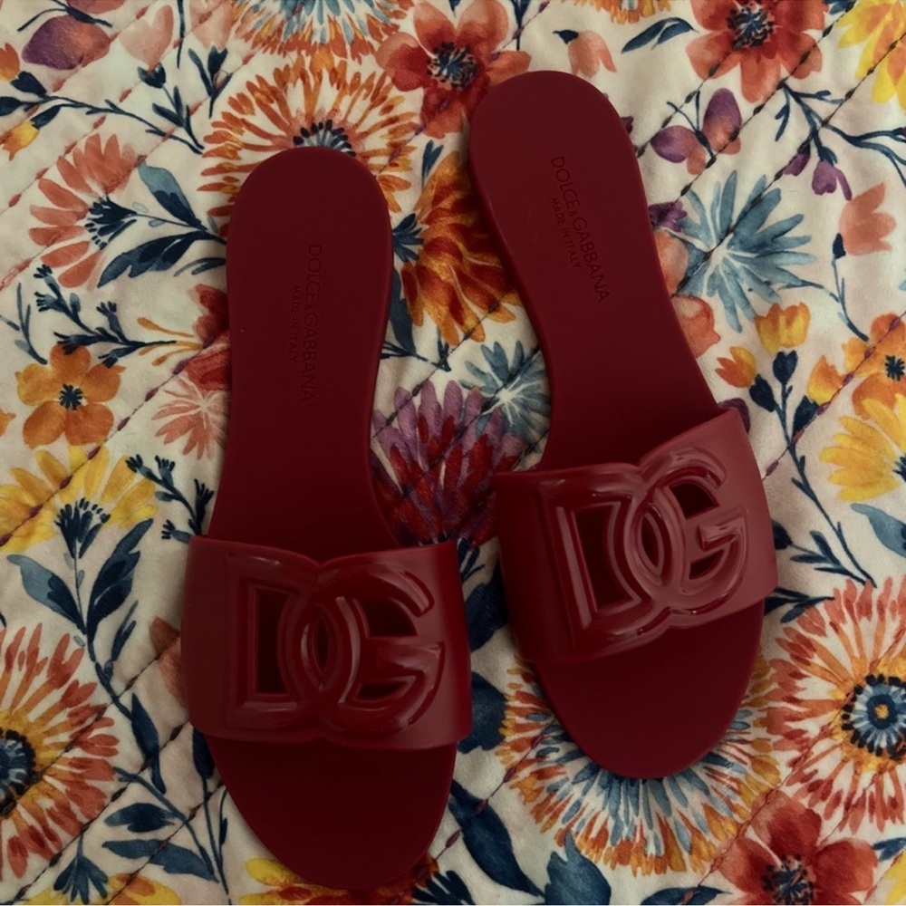 Dolce & Gabbana Bold Red Sandals